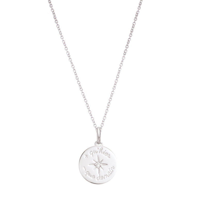 Collier Argent Pendentif Mademoiselle Go 600018