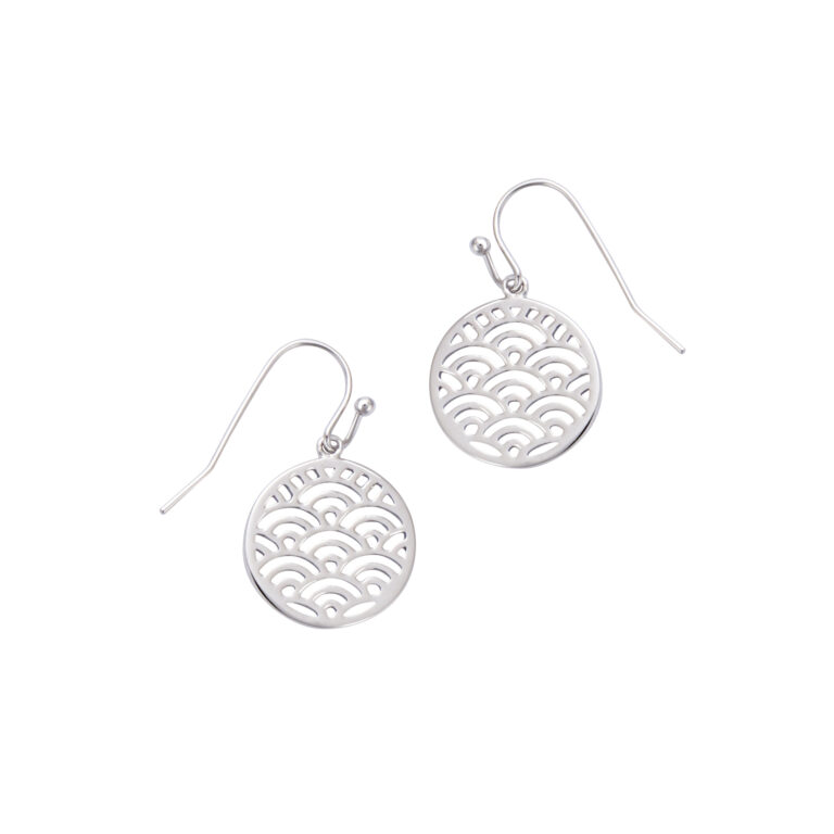 Boucles d'Oreilles Argent Ajouré Mademoiselle Go 602506