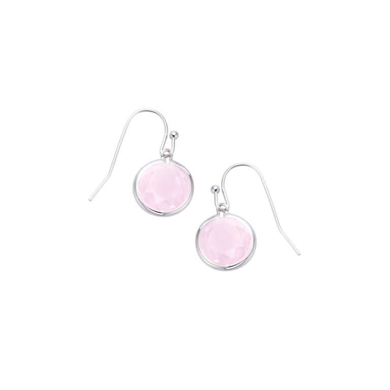 Boucles d'Oreilles Argent Pierre Bleue Mademoiselle Go 602509
