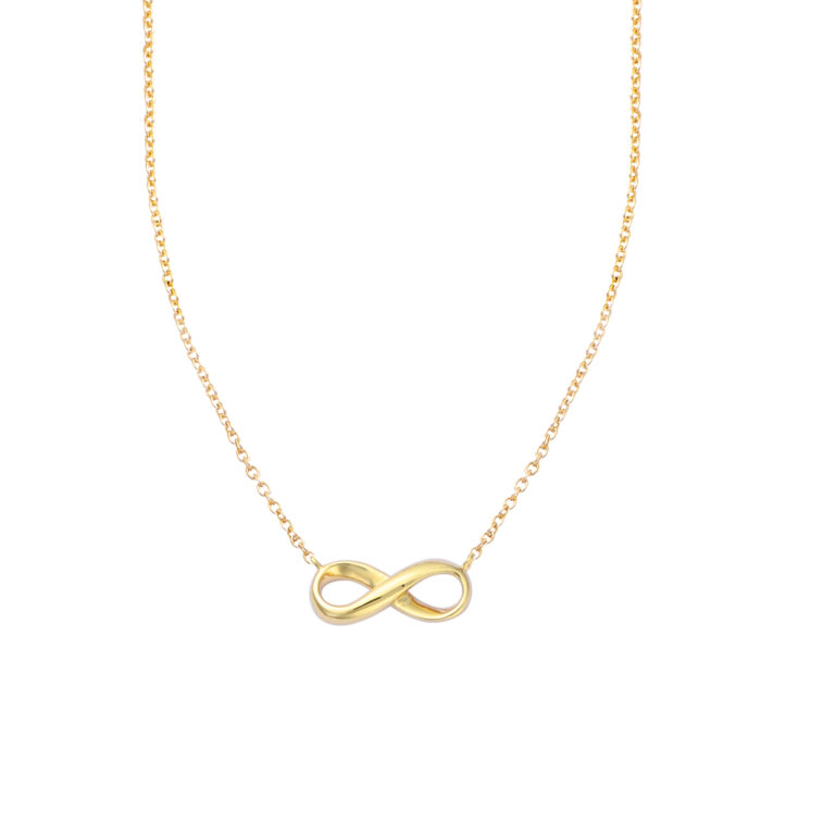 Collier Plaqué Or Infini Mademoiselle Go 604033