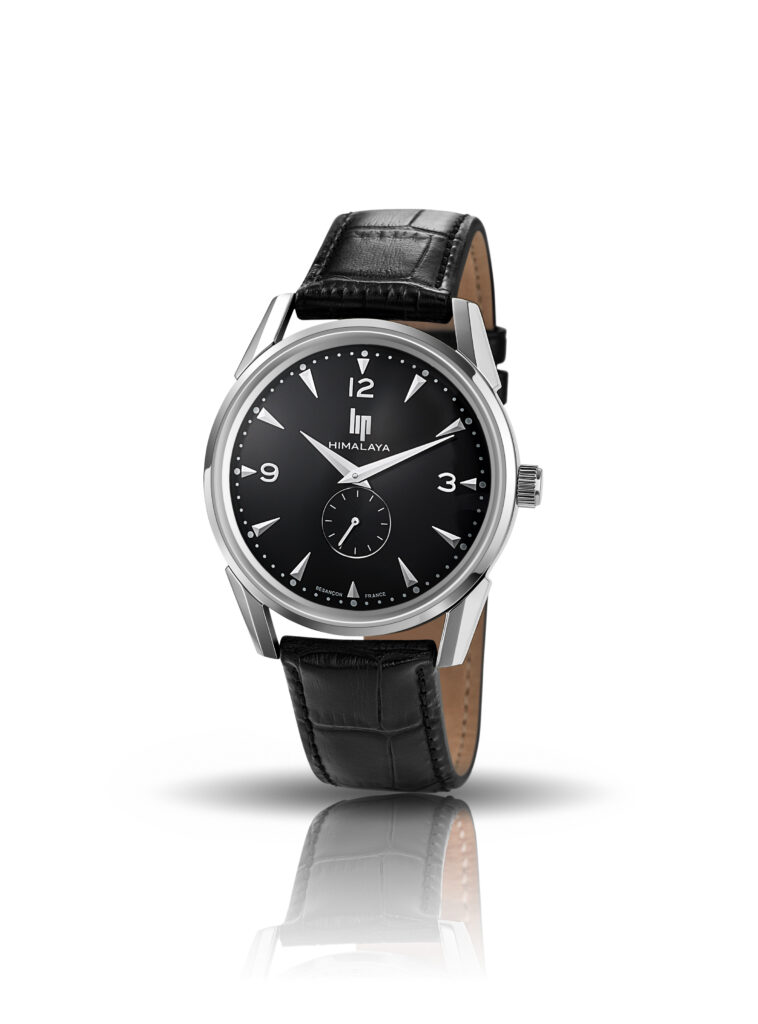 Montre Lip Homme Himalaya 1954 Cuir Noir 671241