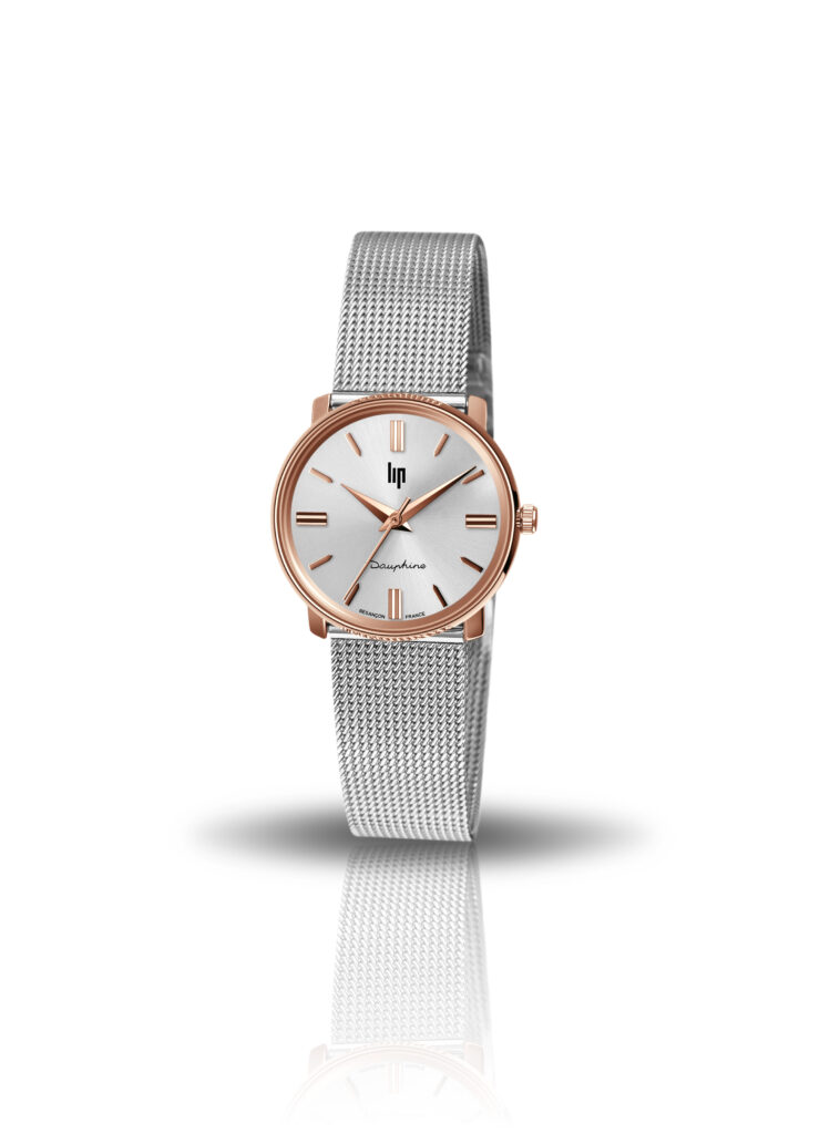 Montre Lip Femme Dauphine Acier Milanais 671472