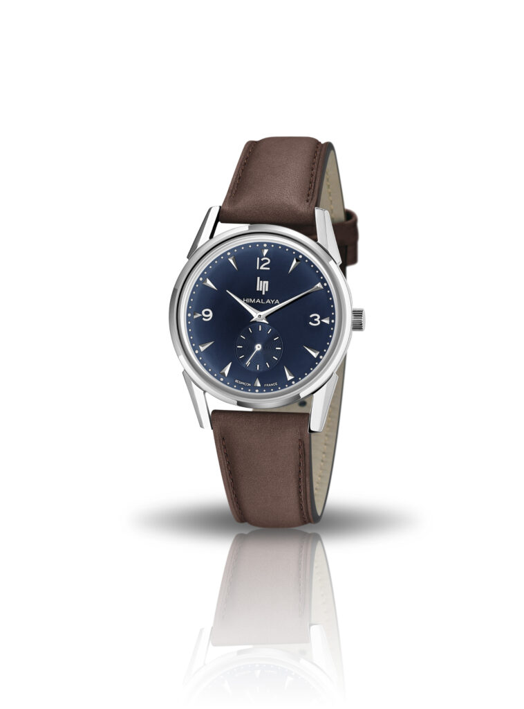 Montre Lip Homme Himalaya 1954 Cuir Marron 671645