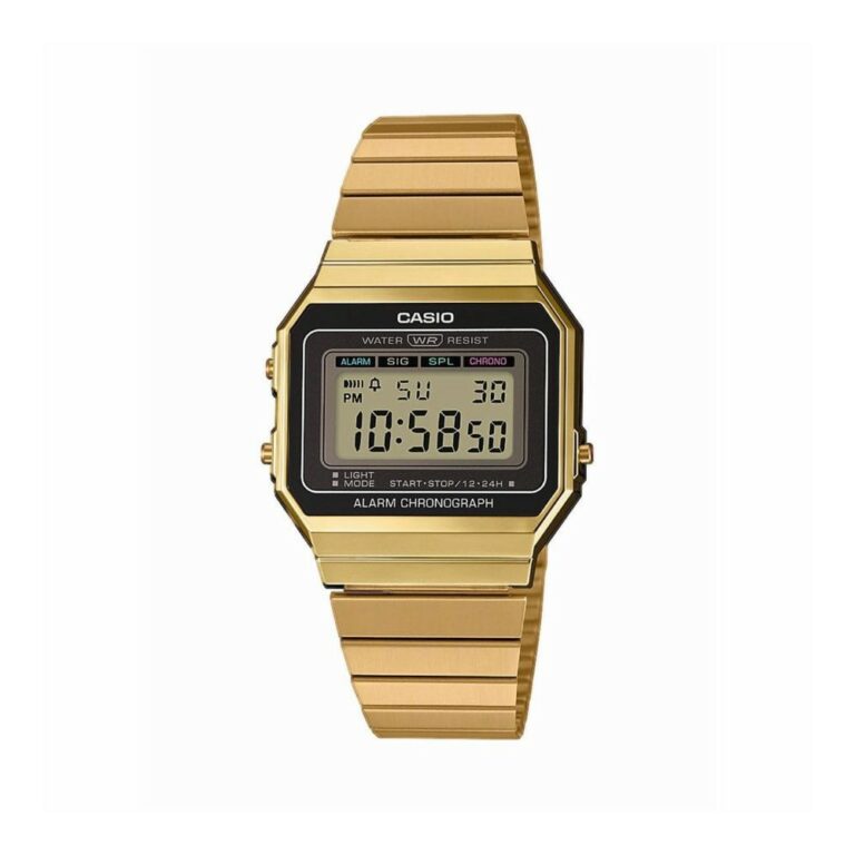 Montre Unisexe Casio Vintage Acier Doré A700WEG-9AEF