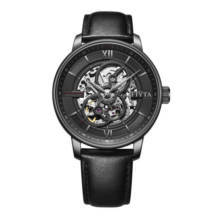 Montre Fiyta Homme Ronde Cuir DGA23001.HBB