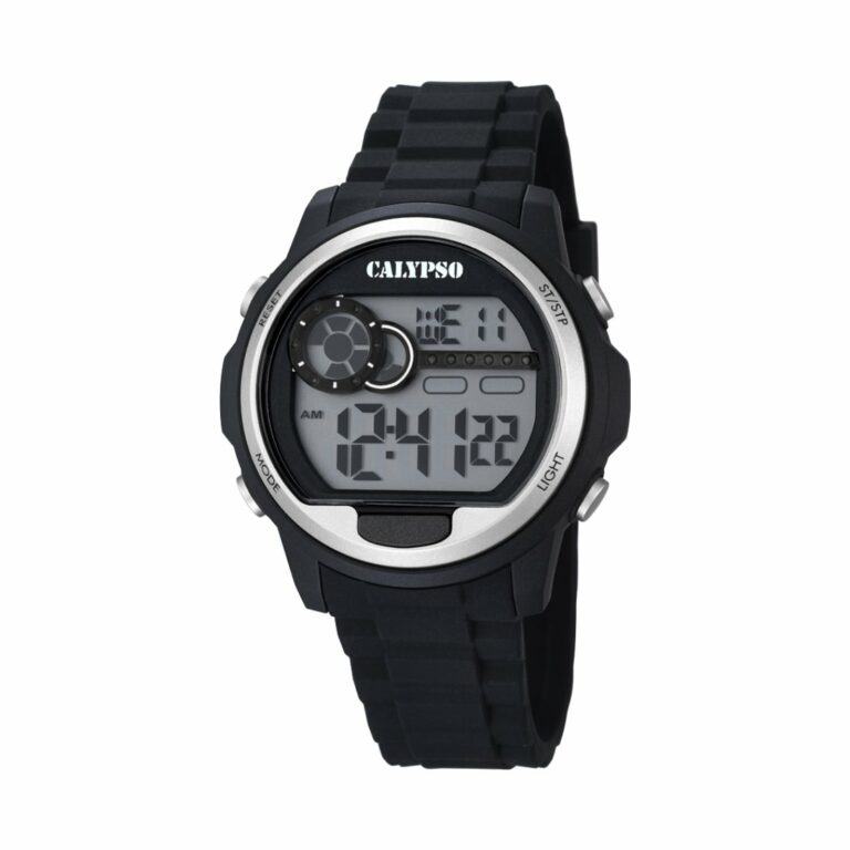 Montre Homme Calypso Digitale Noir Et Blanche K5667/1