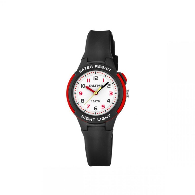 Montre Enfant Calypso Noir Et Rouge K6069/6