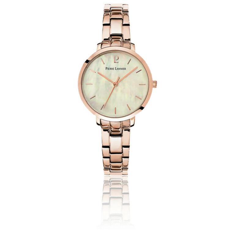 Montre Pierre Lannier Femme Aura Acier Doré 055M999