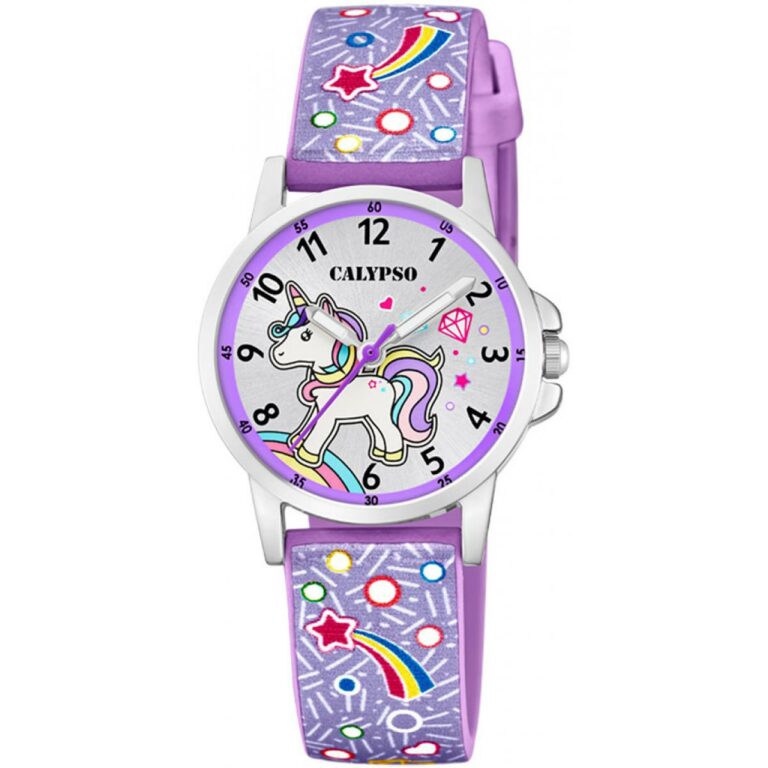 Montre Enfant Calypso Violette Licorne K5776/6