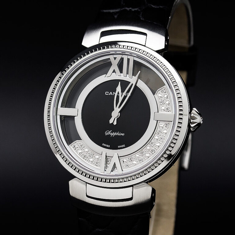 Montre Candino Femme Acier Elégance Cuir Noir C4530/2