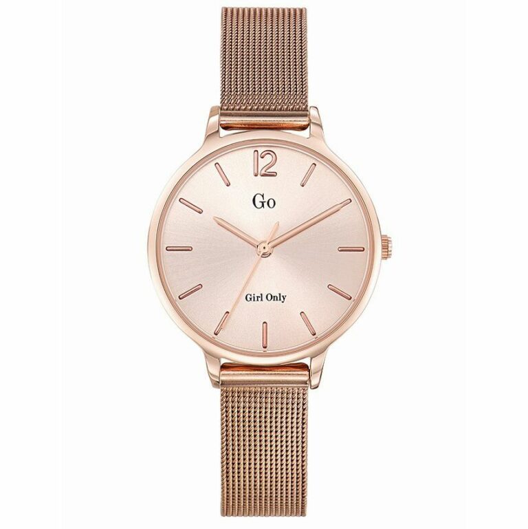 Montre Go Femme Acier Rosé Ronde 695938