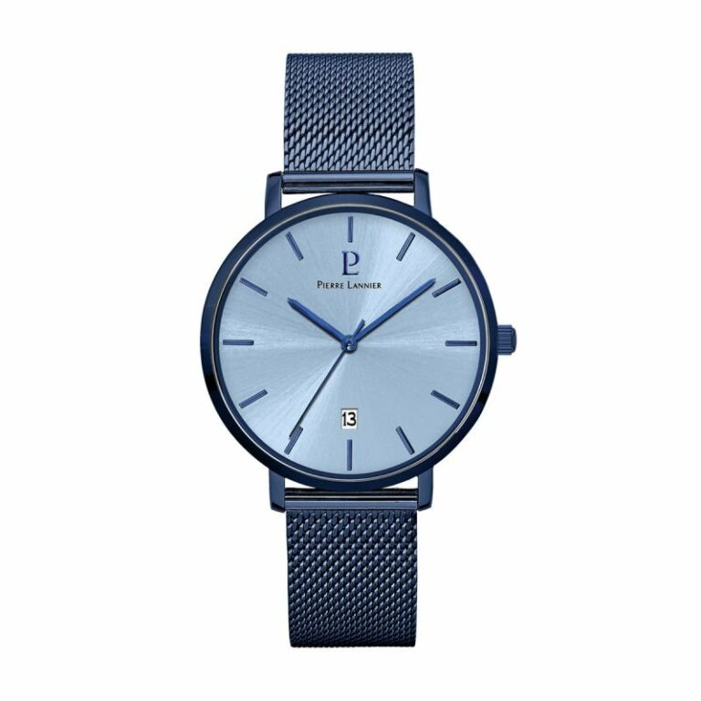 Montre Pierre Lannier Homme Echo Acier Bleu 259F469