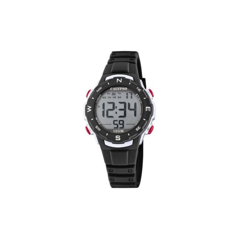 Montre Calypso Enfant Digitale Noire K5801/6