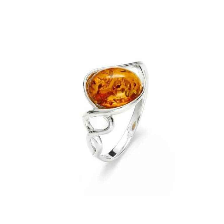 Bague Opalook Argent Ambre GI-BA030