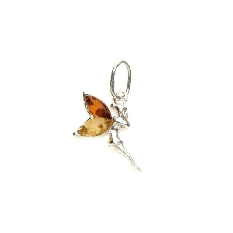 Pendentif Opalook Argent Ambre Fée AJW6-728CLR