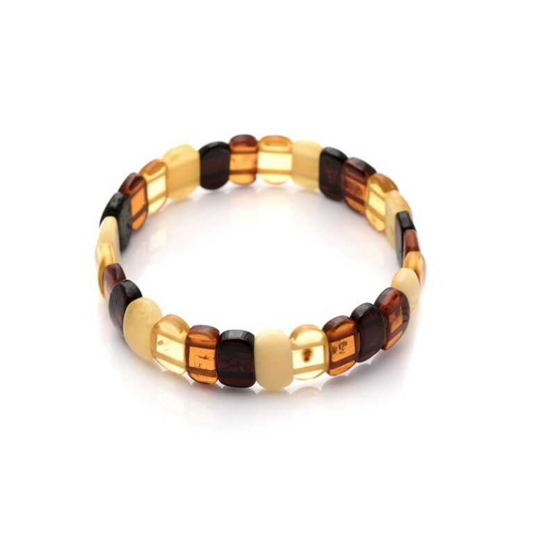 Bracelet Opalook Ambre Plate Multicolore NBR34-5M