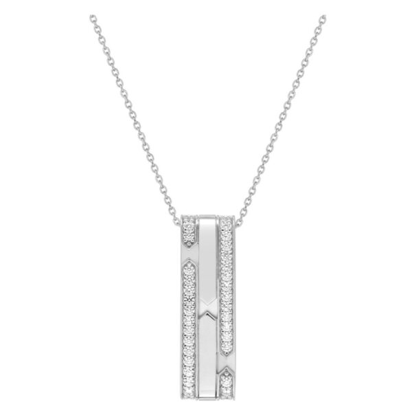 Collier Sautoir Murat Paris Argent Oxydes De Zirconium 302897.1