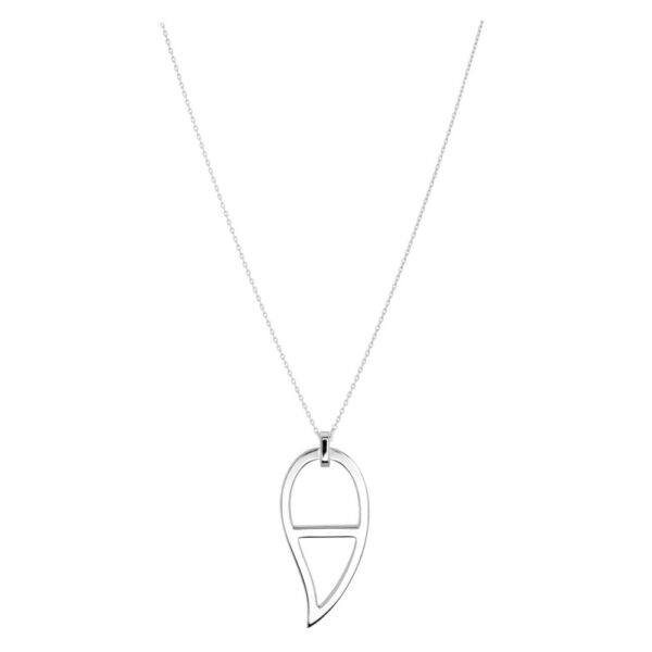 Collier Sautoir Graphique Murat Paris Argent 302903