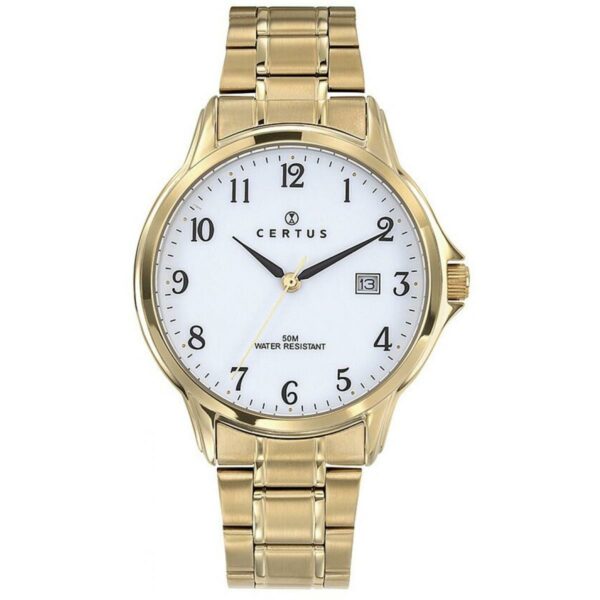 Montre Homme Certus Acier Doré 617021