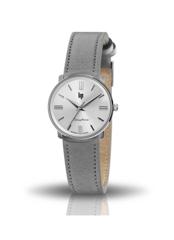 Montre Lip Dauphine Femme Acier Argenté