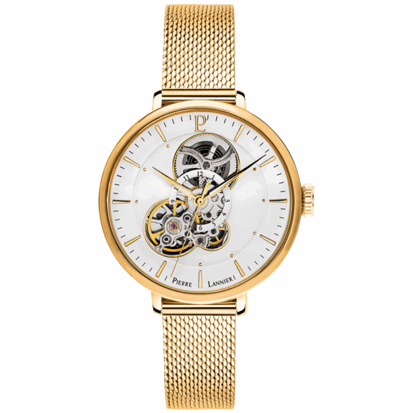 Montre Pierre Lannier Mélodie Femme Doré 349A502