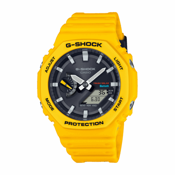 Montre Solaire Casio Jaune Homme GA-B2100C-9AER