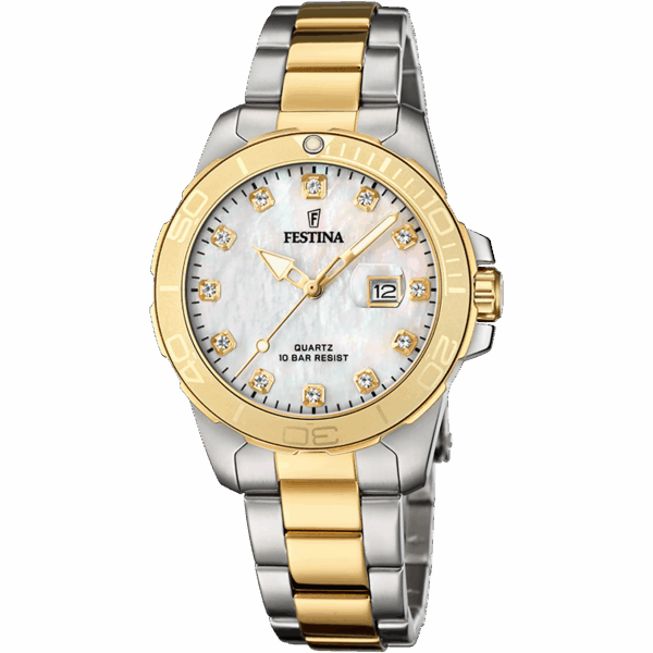 Montre Festina Femme Boyfriend Bicolore F20504/2