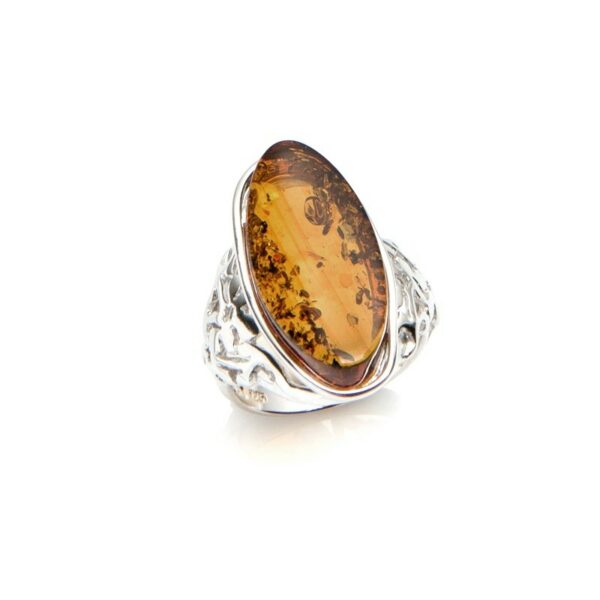 Bague Opalook Argent et ambre Kl281-291rr