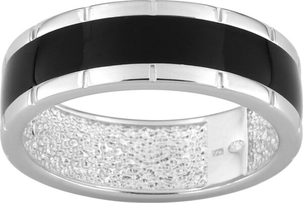 Bague Murat Paris Homme Argent Laque 307271