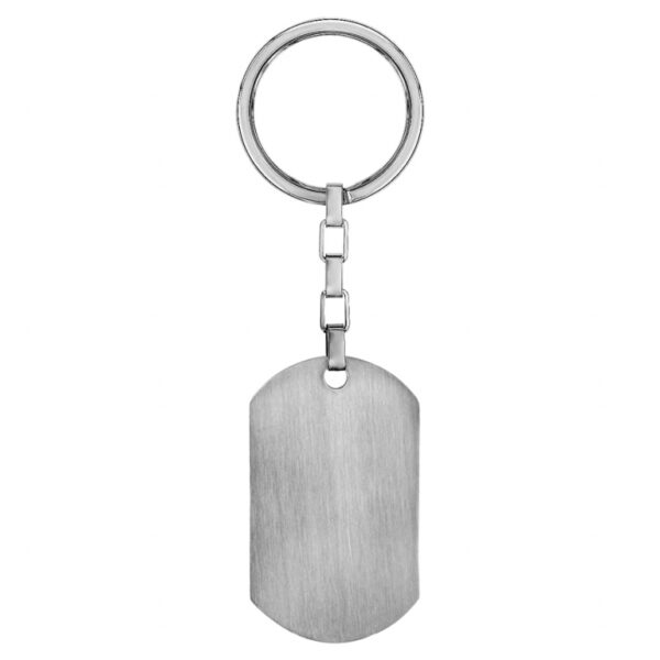 Porte Clé Acier Inoxydable A Graver 151578