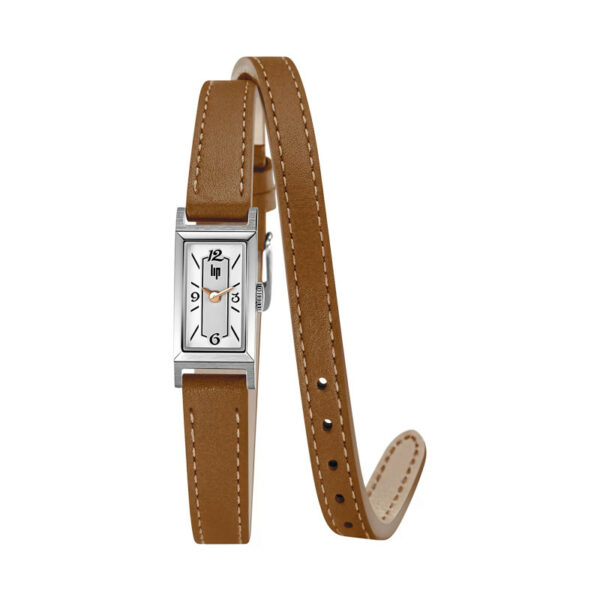 Montre Churchill T13 Baguette Cuir Marron 671207