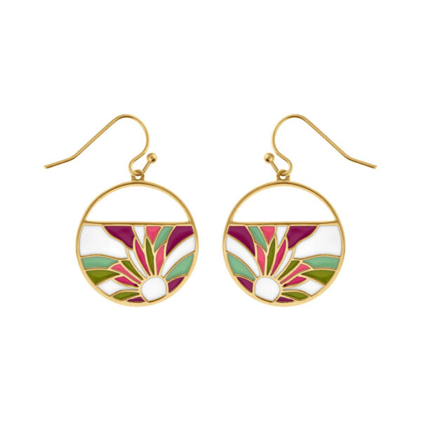 Boucles d'Oreilles Acier Doré Stella Mia 111130JF